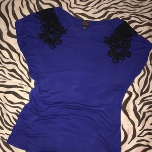 Cobalt blue tunic